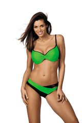 Μαγιό Μπικίνι Σετ Jennifer Bright Green-Nero M-408