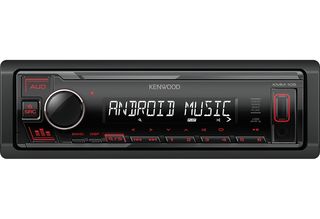 Kenwood KMM-105RY car media receiver Black 50 W