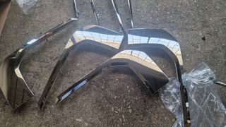 MITSUBISHI OUTLANDER  ΜΟΝΤΕΛΟ 2018-2024 NICKEL /ΧΡΩΜΙΟΥ ΕΜΠΡΟΣ ΠΡΟΦΗΛΑΚΤΗΡΑ-thumb-4