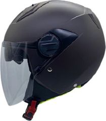 Κράνος Μηχανής Ανοιχτό-Jet Zeus Zs-213 MAT BLACK