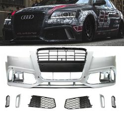 Προφυλακτήρας εμπρός με PDC + SRA κατάλληλο για AUDI A6 C6 (4F) Sedan Avant (2004-2011)