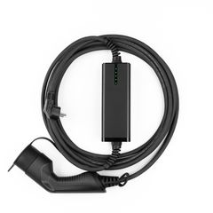 BESEN επιδαπέδιος/φορητός φορτιστής EV 1φάσης 3.6 kW 8/10/16Α με καλώδιο 5Μ φις τύπου 2