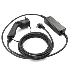 BESEN επιδαπέδιος/φορητός φορτιστής EV 1φάσης 3.6 kW 8/10/16Α με καλώδιο 5Μ φις τύπου 2-thumb-2