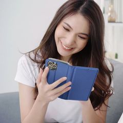 Smart Magnet case for Xiaomi Poco C65 Navy Blue-thumb-3