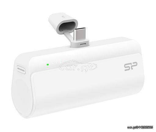 SILICON POWER power bank QD50, USB-C, 5000mAh, 20W PD, λευκό