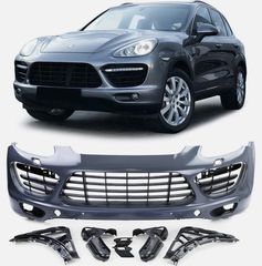 ΠΡΟΦΥΛΑΚΤΗΡΑΣ ΕΜΠΡΟΣ Porsche Cayenne 958 92A Pre-Facelift (06.2010-08.2014) with DRL and Dynamic Signals