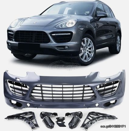 ΠΡΟΦΥΛΑΚΤΗΡΑΣ ΕΜΠΡΟΣ Porsche Cayenne 958 92A Pre-Facelift (06.2010-08.2014) with DRL and Dynamic Signals