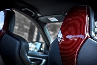 Eventuri Carbon Fiber Seat Back Cover Kit for BMW M3 F80 / M4 F8x / M2 Comp F87 - EVE-F8XM-CF-SBC