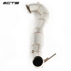 CTS Turbo  Downpipe with Sports Catalyst Mercedes A45 W176 / CLA45 AMG C117