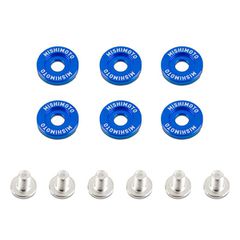 Anodised Fender Washers and M6 Bolts Kit Mishimoto