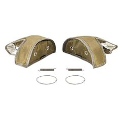 Titanium Turbo Blankets for BMW 135i E82 / 335i E9x N54 Mishimoto