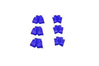 Blue R36 Coil Pack Covers for Golf 4 R32, Golf 5 R32, A3 8P, TT 8J 3.2 FSI