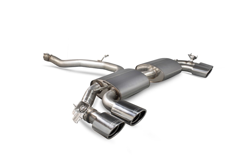 Audi TTS 8S Mk3 Scorpion Catback με βαλβίδες χωρίς OPF SAUS055
