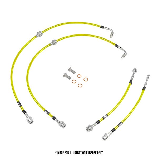 Goodridge Braided Brake Hose Lines Kit Clio 4 RS