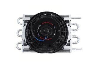 Heavy-Duty Transmission Cooler with Electric Fan Mishimoto