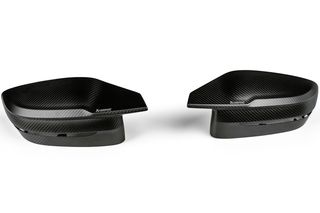Akrapovic Carbon Fiber Mirror Caps for BMW M3 G80 / M4 G8x / M2 G87 - WM-BM/CA/4/G