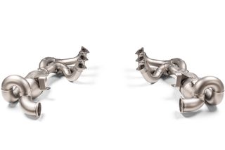 Κεφαλές τιτανίου Akrapovic Evolution για Porsche 992 GT3