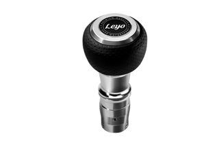 Leyo Nappa (Manual) Πόμολο Λεβιέ Ταχυτήτων (Ασημί Ανοδιωμένο) L152S-thumb-3