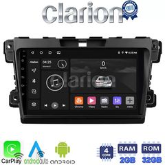 CLARION GL31097 Οθόνη OEM Multimedia Αυτοκινήτου για MAZDA CX7 2006 (CarPlay/AndroidAuto/BT/GPS/WIFI/GPRS)