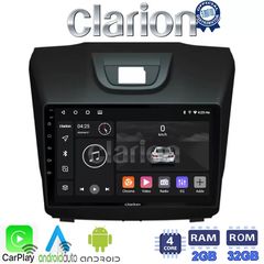 CLARION GL31435 Οθόνη OEM Multimedia Αυτοκινήτου για ISUZU DMAX 2012 (CarPlay/AndroidAuto/BT/GPS/WIFI/GPRS)