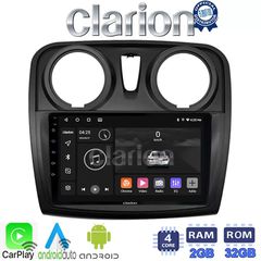CLARION GL31457 Οθόνη OEM Multimedia Αυτοκινήτου για Dacia Santero 2012  2019 (CarPlay/AndroidAuto/BT/GPS/WIF