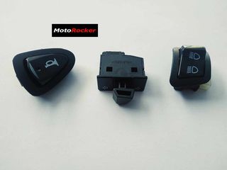 Διακόπτες τιμονιού WAVE-110 / SUPRA-X (L) 3 τεμάχια