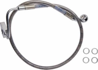 Κωδ.300845 DRAG SPECIALTIES σωληνάκι φρένου υψηλής πίεσης πίσω 6172101 Harley Davidson FLHTK 1868 ABS 19-23 1τε τηλ.215-215-8211