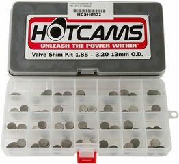 Κωδ.301296 HOT CAMS καπελότα βαλβίδων Διαμ.13,00mm Πάχος:1,85mm - 3,20mm HCSHIM32 kit τηλ.215-215-8211