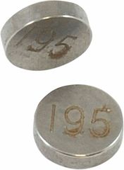 Κωδ.301338 K-L SUPPLY καπελότα βαλβίδων Διαμ.7,50mm Πάχος:1,95mm 13-6738 5τεμ τηλ.215-215-8211
