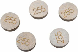 Κωδ.301353 K-L SUPPLY καπελότα βαλβίδων Διαμ.9,50mm Πάχος:2,55mm 13-6781 5τεμ τηλ.215-215-8211