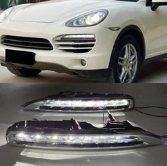 PORSCHE CAYENNE 2011-2014 958 DRL ΜΕΣΑΙΑ LED OEM