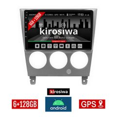 KIROSIWA 6+128GB SUBARU IMPREZA (2002 - 2008) Android οθόνη αυτοκίνητου 6GB με GPS WI-FI (ηχοσύστημα αφής 9" ιντσών Youtube Playstore MP3 USB Radio Bluetooth Mirrorlink DSP Apple Carplay Android Auto