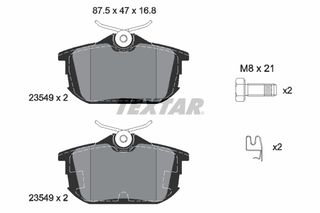 Σετ τακακιών φρένων, δίσκος φρένου  VOLVO S40 I, V40; MITSUBISHI CARISMA, COLT CZC VI, COLT VI, SPACE STAR; SMART FORFOUR 1.1-2.0D 05.95-06.12