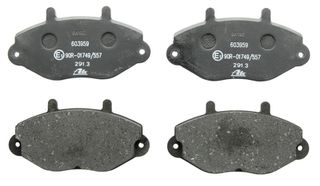 Σετ τακακιών φρένων, δίσκος φρένου  FORD TRANSIT, TRANSIT TOURNEO 2.0-2.9 01.91-12.00