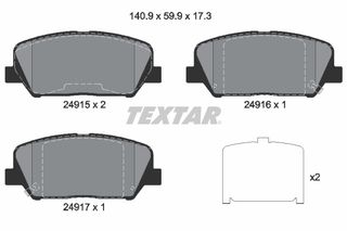 Σετ τακακιών φρένων, δίσκος φρένου  HYUNDAI GENESIS, GRANDEUR, I30, VELOSTER; KIA CEE'D, CERATO III, CERATO KOUP III, OPTIMA, PRO CEE'D 1.0-3.8 01.08-
