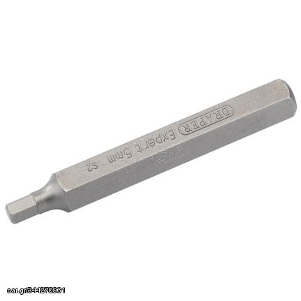 Draper Hexagonal 5Mm Spare Bits - Length 75Mm