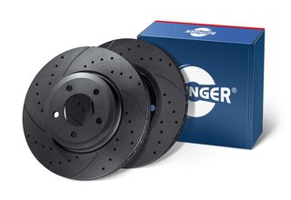 ΤΡΥΠΗΤΕΣ - ΧΑΡΑΚΤΕΣ ΔΙΣΚΟΠΛΑΚΕΣ ROTINGER HIGH PERFORMANCE 334 X 32  5 x 100 KΑΡΕ ΓΙΑ ΓΙΑ AUDI TT 3.2 VR6 QUATTRO / VW GOLF IV R32 , LEON CUPRA R / OCTAVIA IV RS, S3 8L