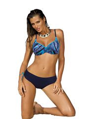 Μαγιό Μπικίνι Σετ Doris Navy Blue-Baia M-352