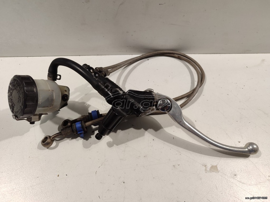 Kawasaki ZXR 750J K τρόμπα φρένου εμπρός - μανέτα- δοχείο υγρών - σωληνάκια 91’
