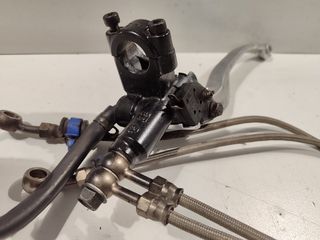 Kawasaki ZXR 750J K τρόμπα φρένου εμπρός - μανέτα- δοχείο υγρών - σωληνάκια 91’-thumb-3