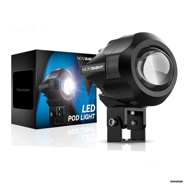 Προβολακια Μοτό ΣΕΤ Novsight Pod light 3000lm