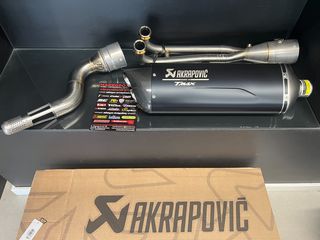 ΟΛΟΣΩΜΗ ΕΞΑΤΜΙΣΗ AKRAPOVIC YAMAHA T-MAX 560 '22-'24