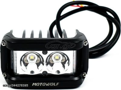 Προβολακια Ομίχλης Motowolf + DRL ΣΕΤ