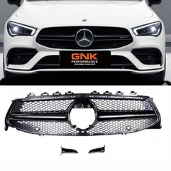 ΜΑΣΚΑ ΕΜΠΡΟΣ Front Grille Mercedes CLA AMG Design (W 118 - C118) (2019-On) Black