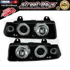 ΜΠΡΟΣΤΑ ΦΑΝΑΡΙΑ ΜΑΥΡΑ ANGEL EYES BMW E36 (1990-1999) | Street Boys - Car Tuning Shop |-thumb-2