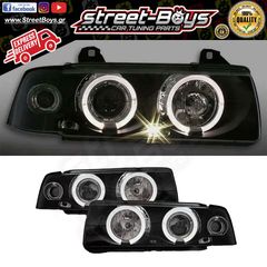 ΜΠΡΟΣΤΑ ΦΑΝΑΡΙΑ ΜΑΥΡΑ ANGEL EYES BMW E36 (1990-1999) | Street Boys - Car Tuning Shop |-thumb-1