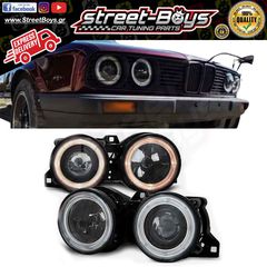 ΜΠΡΟΣΤΑ ΦΑΝΑΡΙΑ ΜΑΥΡΑ ANGEL EYES BMW E30 (1982-1994) | Street Boys - Car Tuning Shop |