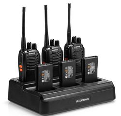 ΠΟΛΛΑΠΛΟΣ ΦΟΡΤΙΣΤΗΣ ΓΙΑ 6 ΑΣΥΡΜΑΤΟΥΣ BAOFENG  bf-888S, bf-777
