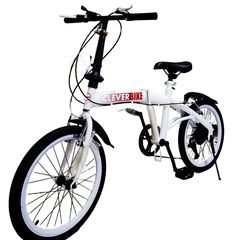 Clever Bike V2 – Σπαστό Αναδιπλούμενο Ποδήλατο Πόλης - OEM - Λευκό - 090017-white