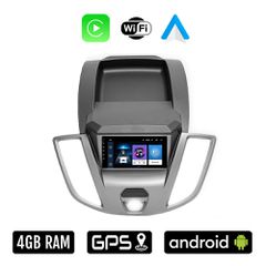 FORD TRANSIT (μετά το 2014) Android οθόνη αυτοκίνητου 4GB με Ελληνικό GPS WI-FI Apple Carplay Android Auto (ηχοσύστημα αφής 7" ιντσών OEM Youtube Playstore MP3 USB Radio Bluetooth Mirrorlink 4x60W εργ